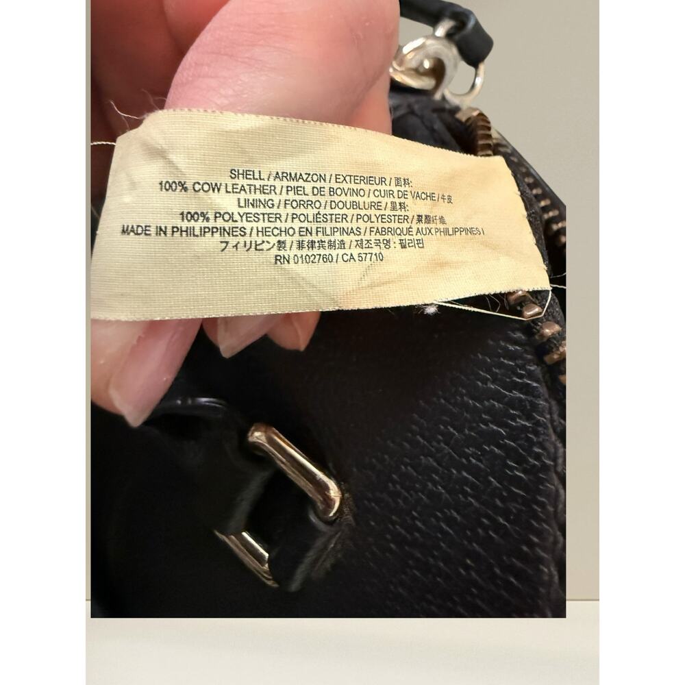 NWOT Kate Spade New York Black Pebbled Leather Satchel Crossbody - Picture 3 of 12